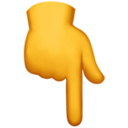 backhand-index-pointing-down